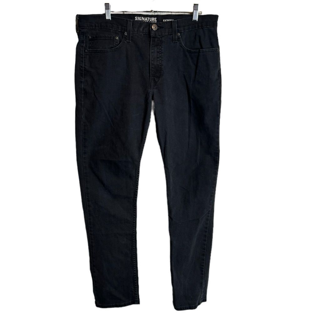 Signature by Levi Strauss Black Jeans size 34x32